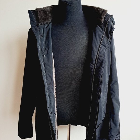 NEW Men's Gimo's Black Warm Jacket Coat Size 54 & 56 - Picture 10 of 16